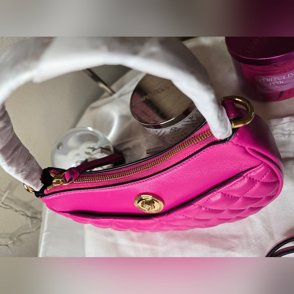 NEW Versace Medusa Quilted 2 Way Bag! - Picture 7 of 14